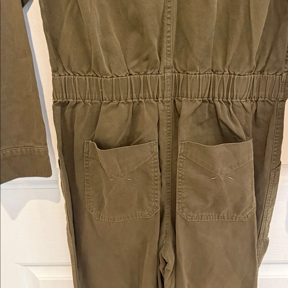 Olive green jumpsuit - Picture 4 of 8